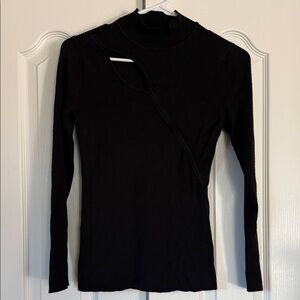 Tahari Black Long Sleeve Women's sweater